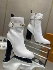 Louis Vuitton white high boots - 1