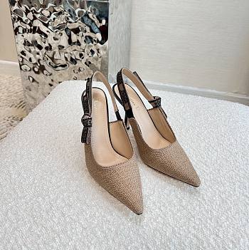 Dior beige high heels