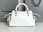 Balenciaga white cagole XS handle bag - 6