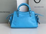 Balenciaga blue cagole XS handle bag - 2