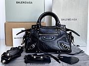 Balenciaga black cagole XS handle bag - 1