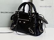 Balenciaga black cagole XS handle bag - 3