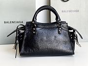 Balenciaga black cagole XS handle bag - 2