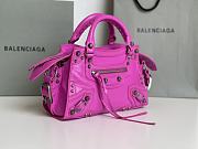 Balenciaga hot pink cagole XS handle bag - 6