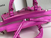 Balenciaga hot pink cagole XS handle bag - 2