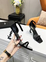 YSL black patent heels - 2