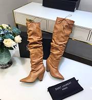 YSL brown high boots - 3