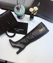 YSL logo high heels - 4