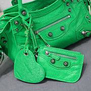 Balenciaga hot green cagole XS handle bag - 2