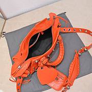 Balenciaga orange cagole XS handle bag - 5