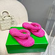 Bottega Veneta pink slippers - 1