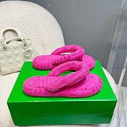 Bottega Veneta pink slippers - 6