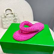 Bottega Veneta pink slippers - 5