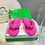 Bottega Veneta pink slippers - 3