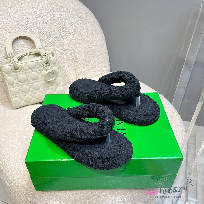 Bottega Veneta black slippers - 1