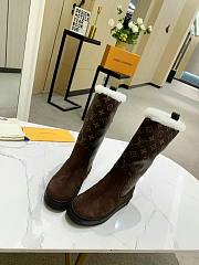 Louis Vuitton fur high boots - 2