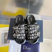 Dior H-town cactus black slippers - 1