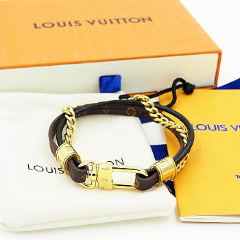 Louis Vuitton gold bracelet 