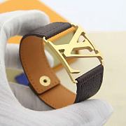 Louis Vuitton men gold/ silver bracelet - 4