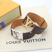 Louis Vuitton men gold/ silver bracelet - 1