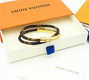 Louis Vuitton gold double bracelet - 2