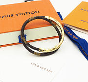 Louis Vuitton gold double bracelet - 5