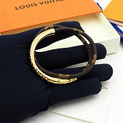 Louis Vuitton gold double bracelet - 6