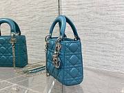 Dior blue bag 17cm - 6