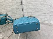 Dior blue bag 17cm - 4