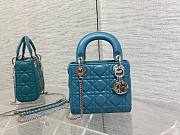 Dior blue bag 17cm - 1