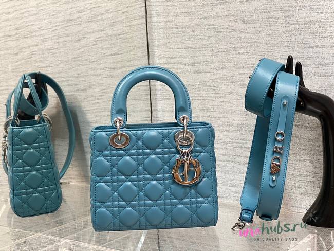 Dior blue bag 20cm - 1