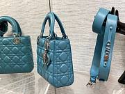 Dior blue bag 20cm - 4