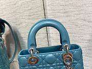 Dior blue bag 20cm - 3