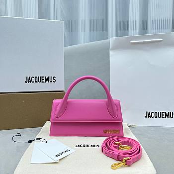 Jacquemus Le Chiquito Long Pink Bag 