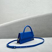 Jacquemus Le Chiquito Long Blue Bag - 5