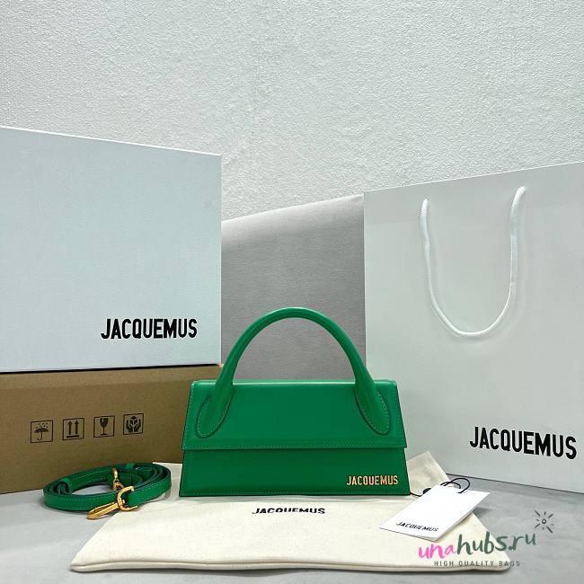 Jacquemus Le Chiquito Long Green Bag - 1