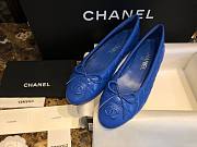 Chanel Blue Flat Espadrilles - 1