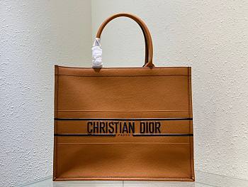 Dior Book Tote Patterns Leather 41cm 