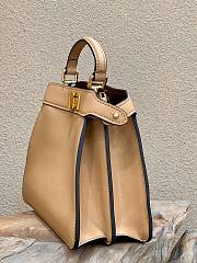 Peekaboo ISeeU Medium Beige leather bag - 4