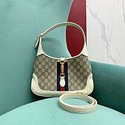 Gucci Jackie Medium White Canvas Hobo bag - 1