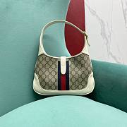 Gucci Jackie Medium White Canvas Hobo bag - 5