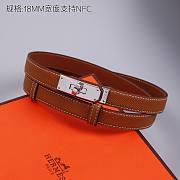 Hermes 18mm brown belt - 6
