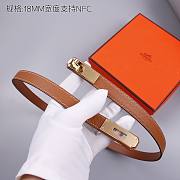 Hermes 18mm brown - gold belt - 6