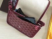 Goyard Red Plumet Pocket Wallet Bag - 6