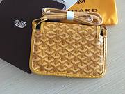 Goyard Yellow Plumet Pocket Wallet Bag - 5