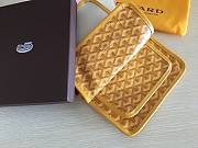 Goyard Yellow Plumet Pocket Wallet Bag - 6