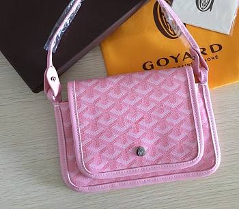 Goyard Pink Plumet Pocket Wallet Bag