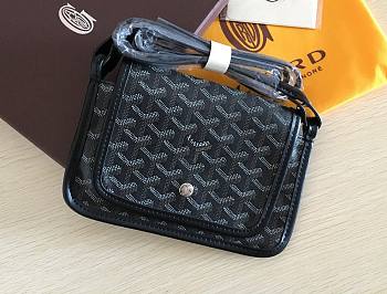 Goyard Black Plumet Pocket Wallet Bag