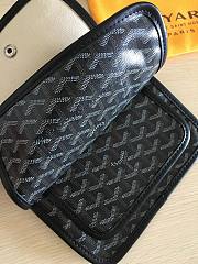 Goyard Black Plumet Pocket Wallet Bag - 6