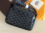 Goyard Black Plumet Pocket Wallet Bag - 4